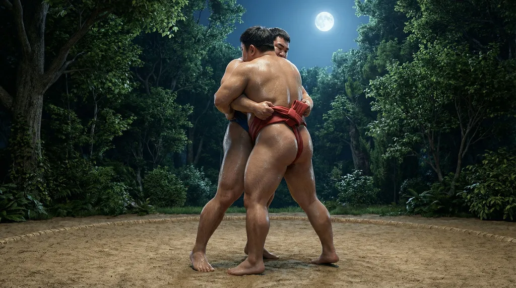 AI 씨름, 스모 생성한 거 뿌려봐요 (취향 아닌 분들에겐 죄송합니다.)