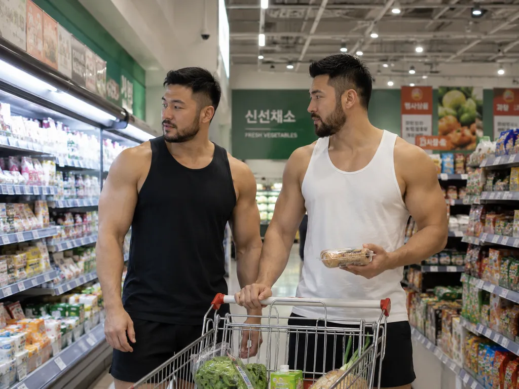 오늘 마트갔는데 딱봐도 이쪽인 베어커플 봤다 🥲